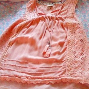 Knox rose light pink blouse
